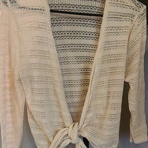 Tan Women's Small Cardigan